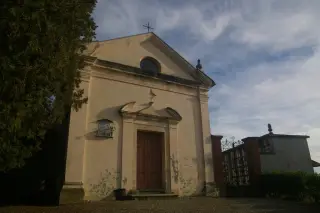 Vista - Chiesa Cimiteriale di San Grato a Moriondo TorineseFrazione Lovencito
