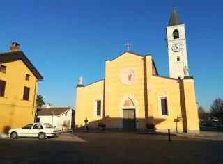 Facciata - Parrocchiale della Santissima Annunziata a Motta De' Conti