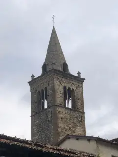 Campanile - Chiesa di Santa Maria in Ripis a GaressioFrazione Borgo Maggiore