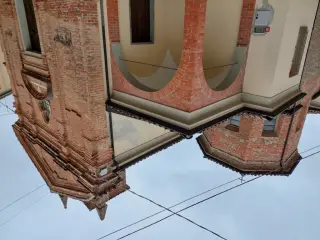 Financo e facciata - Chiesa di San Giorgio a Neviglie