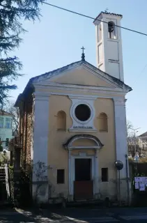 Facciata - Cappella di San Pantaleone a Niella TanaroFrazione Camigliasca