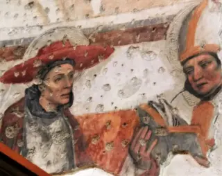 Affreschi - Parrocchiale di Santo Stefano a Novalesa