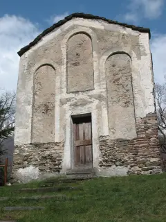 Facciata - Cappella di San Pietro a Novalesa