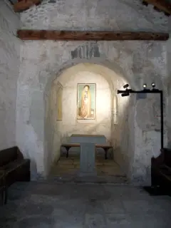 Interno - Cappella di Santa Maria Maddalena a Novalesa