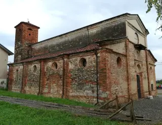 Fianco sinistro - Chiesa Della Rettoria o Oratorio di San Clemente a Occhieppo Inferiore