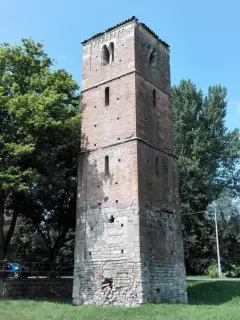 Vista - Torre Campanaria di San Quirico a Odalengo Grande