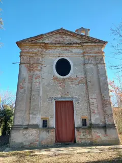 Facciata - Chiesa di San Secondo a Odalengo GrandeFrazione Cicengo