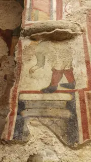 Affresco - Cappella del Ricetto o di Sant'Evasio a Oglianico