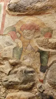 Affresco - Cappella del Ricetto o di Sant'Evasio a Oglianico