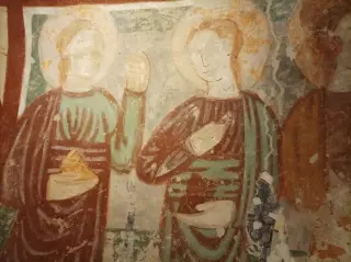 Affreschi absidali - Oratorio della Natività di Maria a OleggioFrazione Gaggiolo