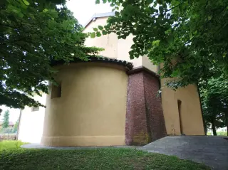 Abside - Oratorio della Natività di Maria a OleggioFrazione Gaggiolo