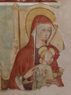 Madonna col Bambino - Oratorio della Natività di Maria a OleggioFrazione Gaggiolo