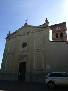 Facciata - Parrocchiale dei Santi Vittore e Corona a Grazzano Badoglio