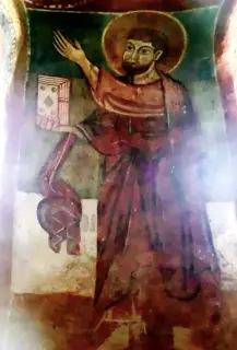 Affresco - Chiesa o Santuario di Santa Maria d'Acqua Dolce a Monesiglio