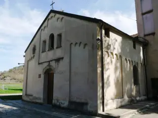 Facciata - Chiesa o Santuario di Santa Maria d'Acqua Dolce a Monesiglio