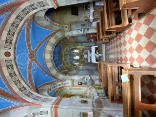 Interno - Chiesa della Madonna dei Boschi a Vezza d'Alba