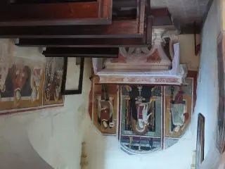 Madonna col Bambino e santi - Cappella di San Sebastiano a San Michele Mondovì