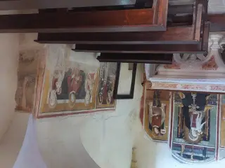 Madonna col Bambino e santi - Cappella di San Sebastiano a San Michele Mondovì