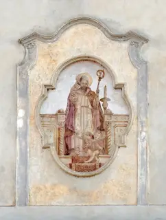 Santa Ambrogio in facciata - Chiesa di Sant'Ambrogio a Casaleggio Novara
