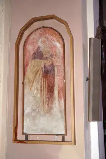 Affresco staccato - Chiesa di Sant'Ambrogio a Casaleggio Novara