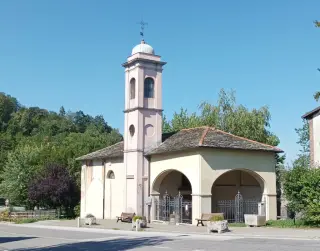 Vista - Cappella di San Rocco da Val a Peveragno