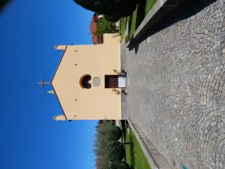 Facciata - Chiesa di San Giovanni Battista o Madonna del Carmine a Piasco