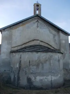 Esterno, abside - Cappella di Sant'Anna a Piasco