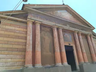 Facciata - Chiesa di San Giovanni Battista a Poirino