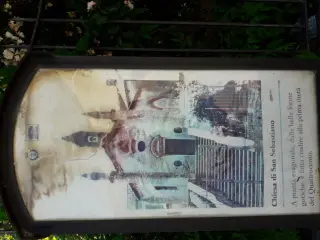 Pannello illustrativo - Oratorio di San Sebastiano a Poirino