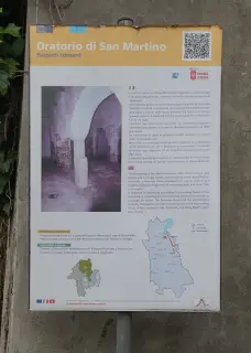 Pannello illustrativo - Chiesa di San Martino a Pombia