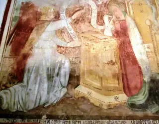 Affreschi - Chiesa di San Martino a SalicetoFrazione Lignera Soprana