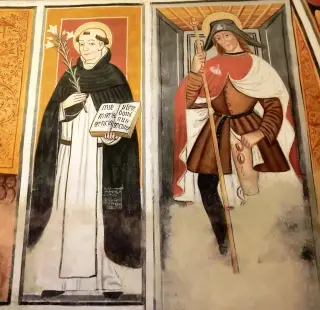 Affreschi - Chiesa di San Martino a SalicetoFrazione Lignera Soprana