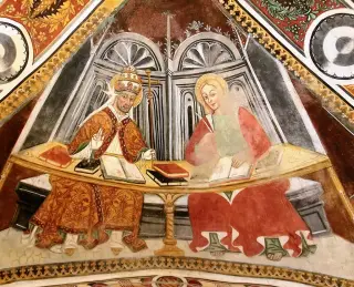 Affreschi - Chiesa di San Martino a SalicetoFrazione Lignera Soprana