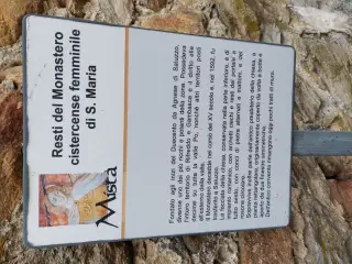 Pannello illustrativo - Ex Convento di Santa Maria della Stella a Rifreddo