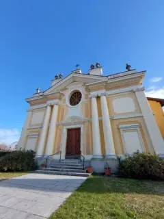 Facciata - Chiesa di Santa Maria a RoasioFrazione Santa Maria