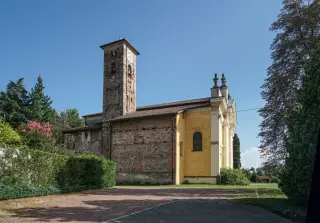Fianco sinistro - Chiesa di Santa Maria a RoasioFrazione Santa Maria