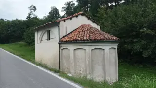 Abside - Cappella di San Rocco a Rocca De' Baldi