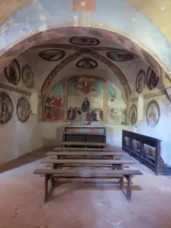 Affreschi - Cappella del Buon Gesù a San Michele Mondovì