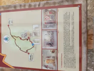 Pannello illustrativo - Cappella di Sant'Antonio Abate e San Magno a San Michele Mondovì