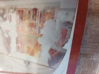 Affreschi tratti dal pannello illustrativo - Cappella di Sant'Antonio Abate e San Magno a San Michele Mondovì