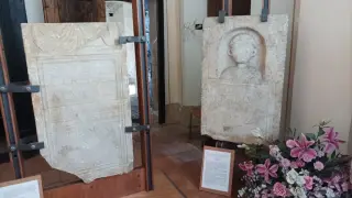 lapidi romane - Battistero di San Ponso a San Ponso