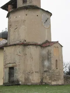 Esterno lato Est - Battistero di San Ponso a San Ponso