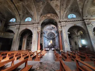 Interno - Parrocchiale dei Santi Cosma e Damiano a San Damiano d'Asti