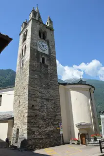 Campanile - Parrocchiale di San Brizio a Avise