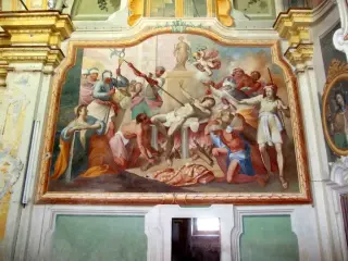 Interno - Cappella del Cristo a Scarnafigi