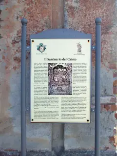 Pannello illustrativo - Cappella del Cristo a Scarnafigi