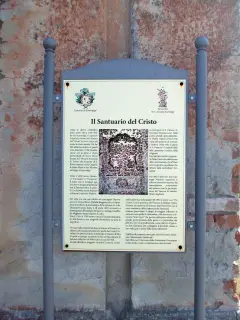 Pannello illustrativo - Cappella del Cristo a Scarnafigi