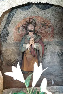 Sant'Euseo orante - Santuario di Sant'Euseo a Serravalle Sesia