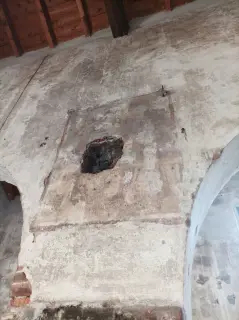 Resti di afftresco - Resti della Chiesa di San Grato a Sizzano