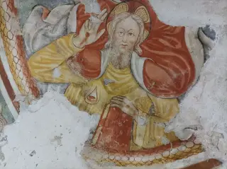 Pantocratore - Resti della Chiesa di San Grato a Sizzano